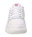 Mens Logo Leather Low Cut Tennis Shoes White K-Swiss-4