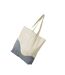 Tote Bag Taille Unique Naturel Bleu Gris Westford Mill-2