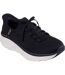 Womens/ladies d´lux walker 2.0 thrill movement trainers black Skechers