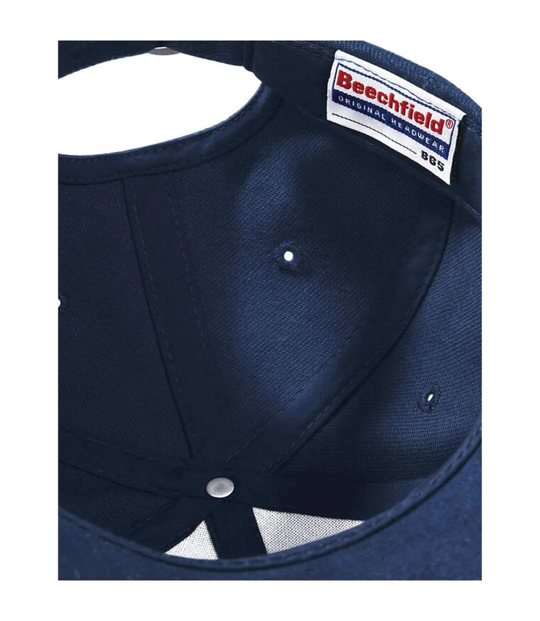 Casquette De Baseball Pro-style Adulte Bleu Marine Beechfield-3