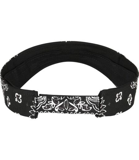 Visière Motif/style Cachemire Noir Flexfit