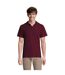 Polo Spring Homme Bordeaux SOLS-1