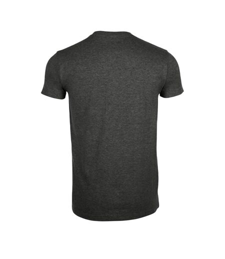 T-shirt Imperial Adulte Charbon Chiné SOLS