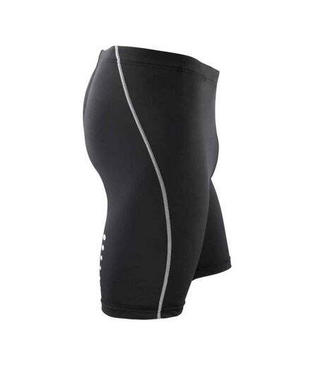 Spiro Mens Bodyfit Base Layer Shorts (Black) - UTPC6756