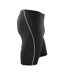 Spiro Mens Bodyfit Base Layer Shorts (Black)