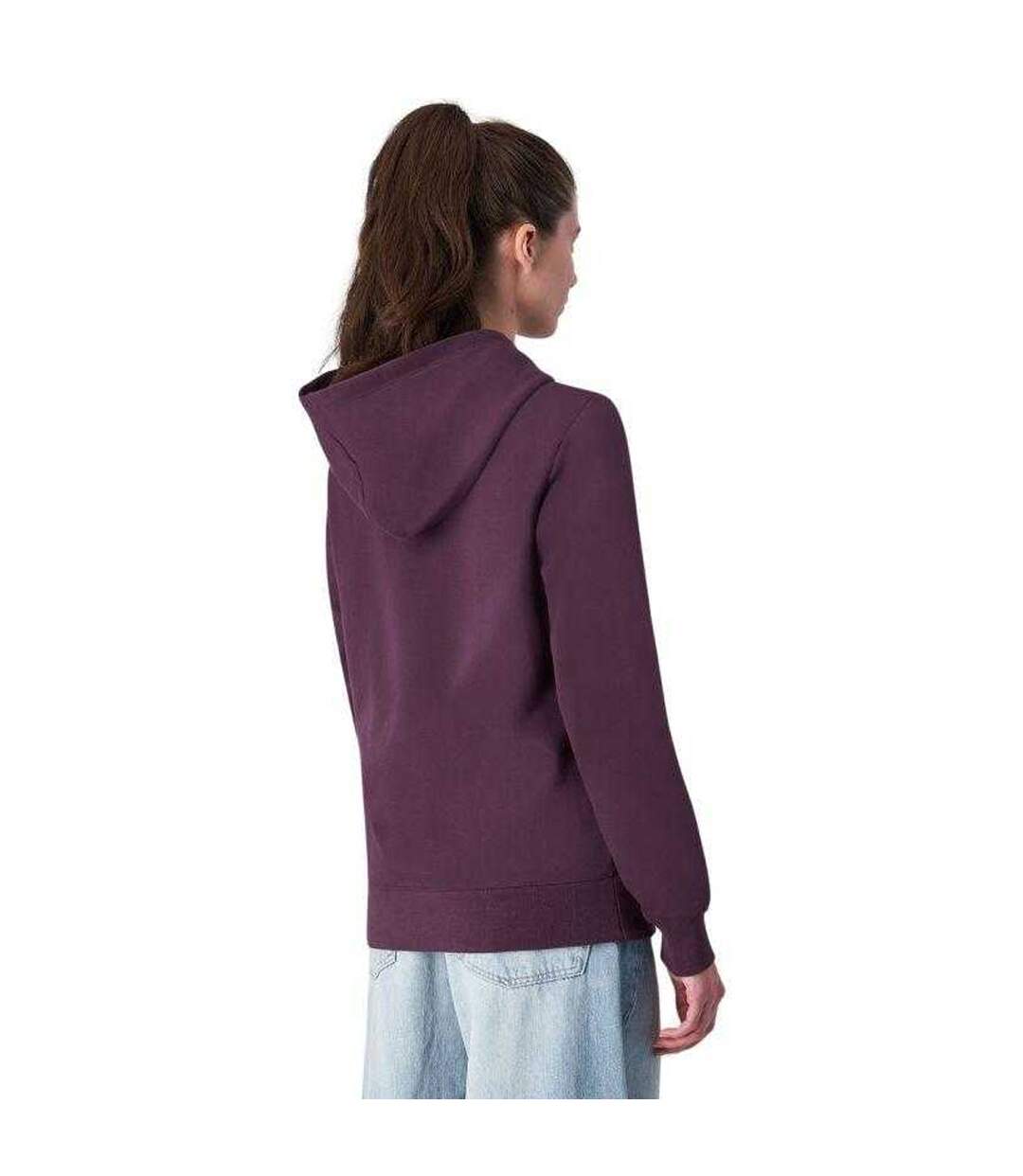 Sweat À Capuche Motif/style Grand Logo Femme Violet Clair Champion-3