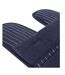 Chaussons Mules Motif/style Fines Rayures Homme Bleu Marine Keanu-2