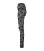 Legging Motif/style Cachemire Femme Noir Urban Classics-3