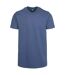 T-shirt Motif/style Uni Basic Homme Bleu Urban Classics-1