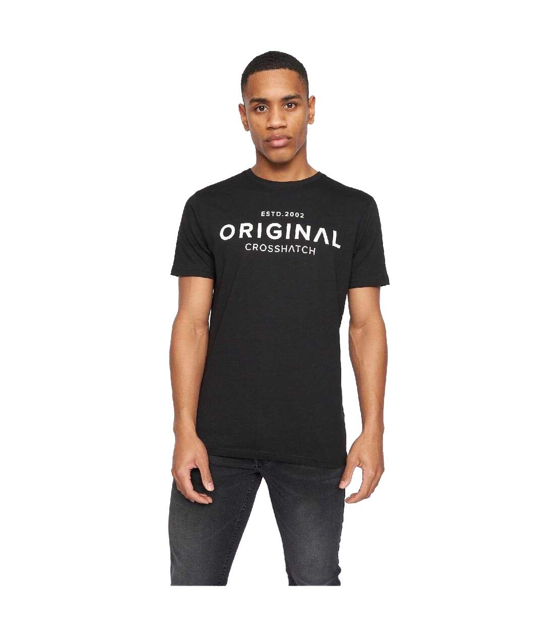 Pack Of 5  Mens Wester Printed T-shirt  Multicoloured Crosshatch-3