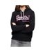 Sweat capuche Noir Femme Superdry Embellished Vl - M