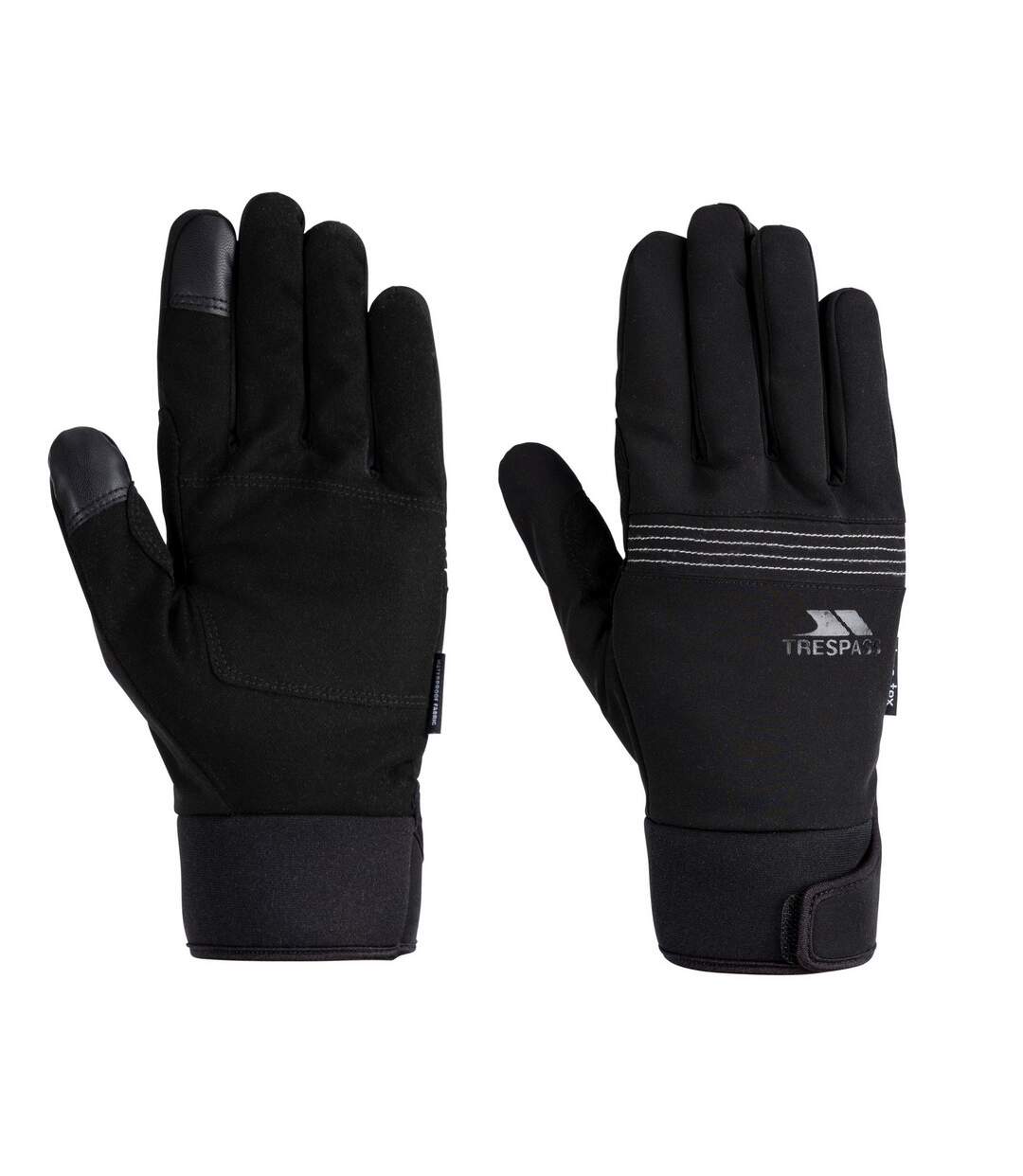 Mens Cruzado X Winter Gloves Black Trespass-1