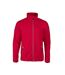 Mens Twohand Fleece Jacket Red Printer RED-1
