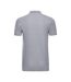 Polo À Manches Courtes En Stretch Pour Hommes Gris Russell-2