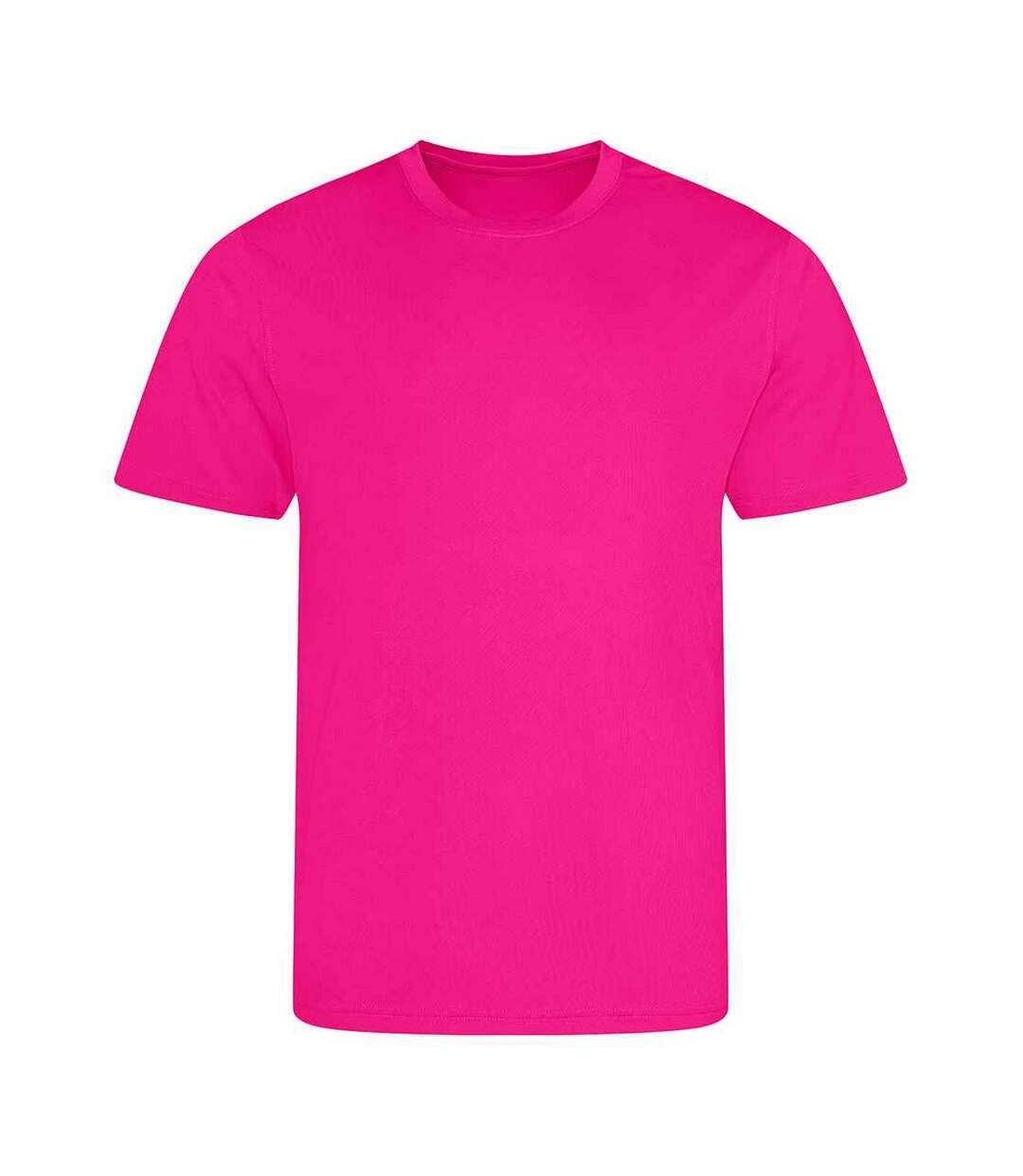 Cool mens t-shirt hyper pink Awdis