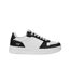 Baskets Milo Homme Blanc Noir Lee-4