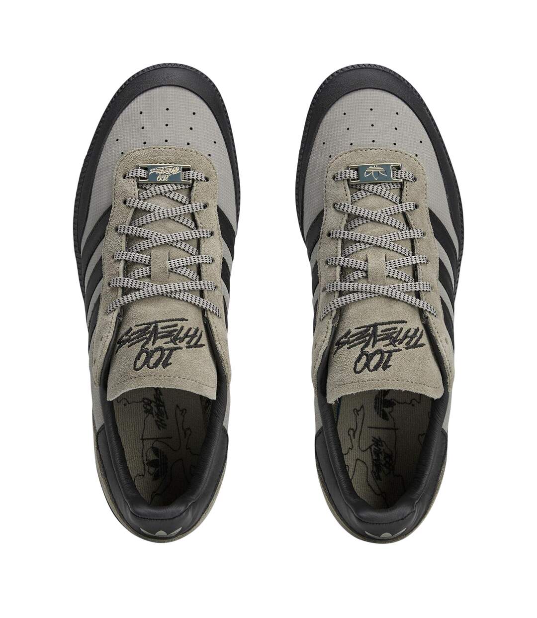 Chaussures À Roulettes 100t Palos Hills Adulte Marron Clair Gris Adidas-4