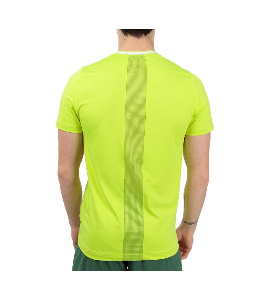 T-shirt de sport vert pomme homme mizuno shadow graphic - l-2