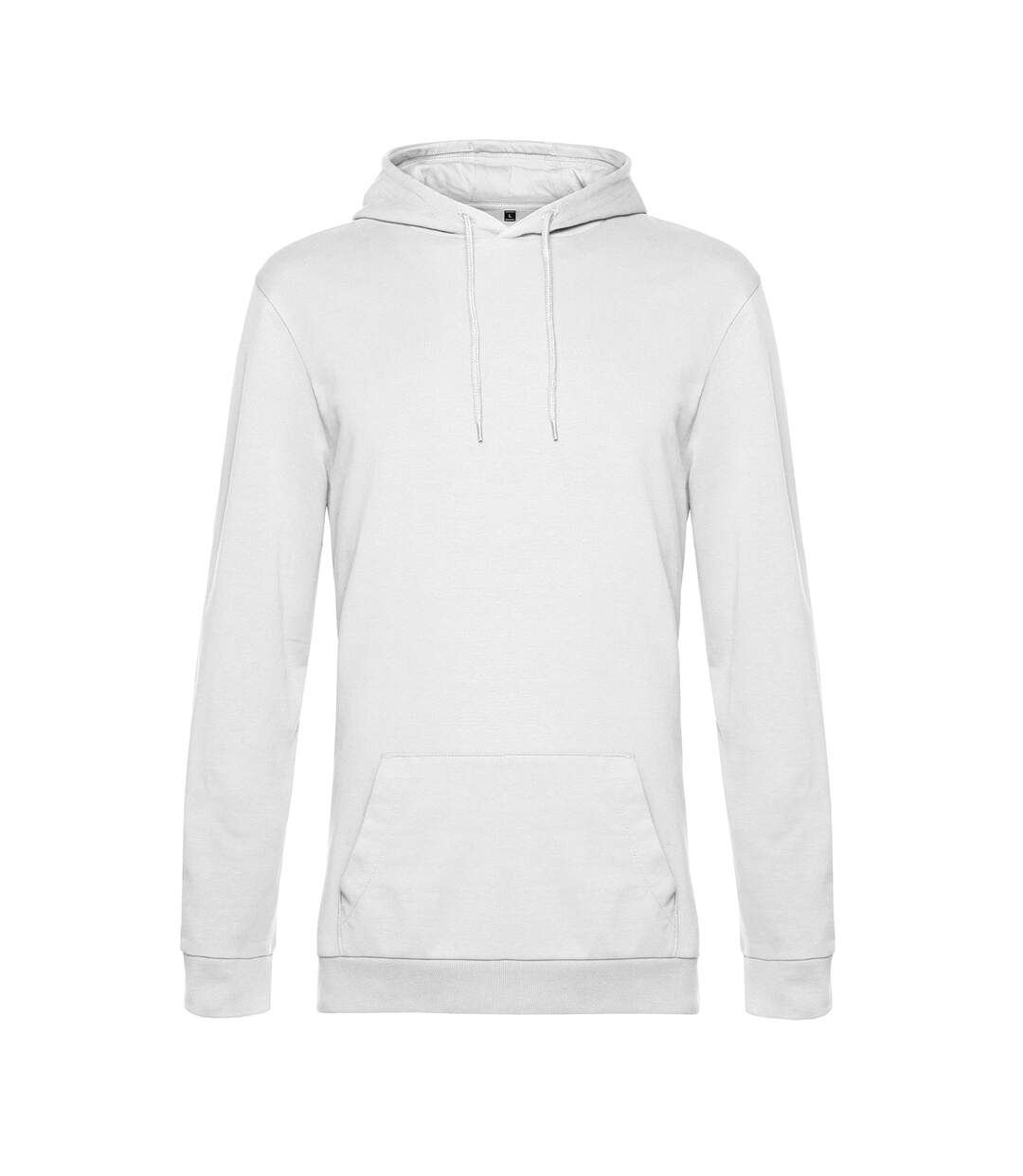 Sweat à capuche # homme blanc B&C-1