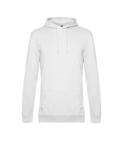 Sweat à capuche # homme blanc B&C