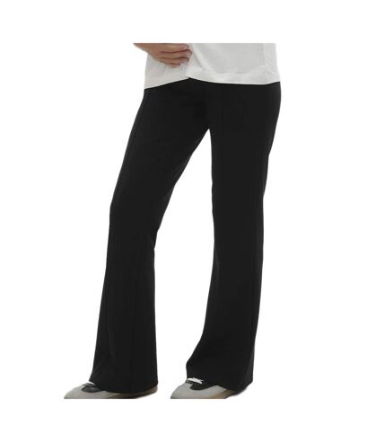 Pantalon de Grossesse Noir Femme Mamalicious Mif Pintuck - L