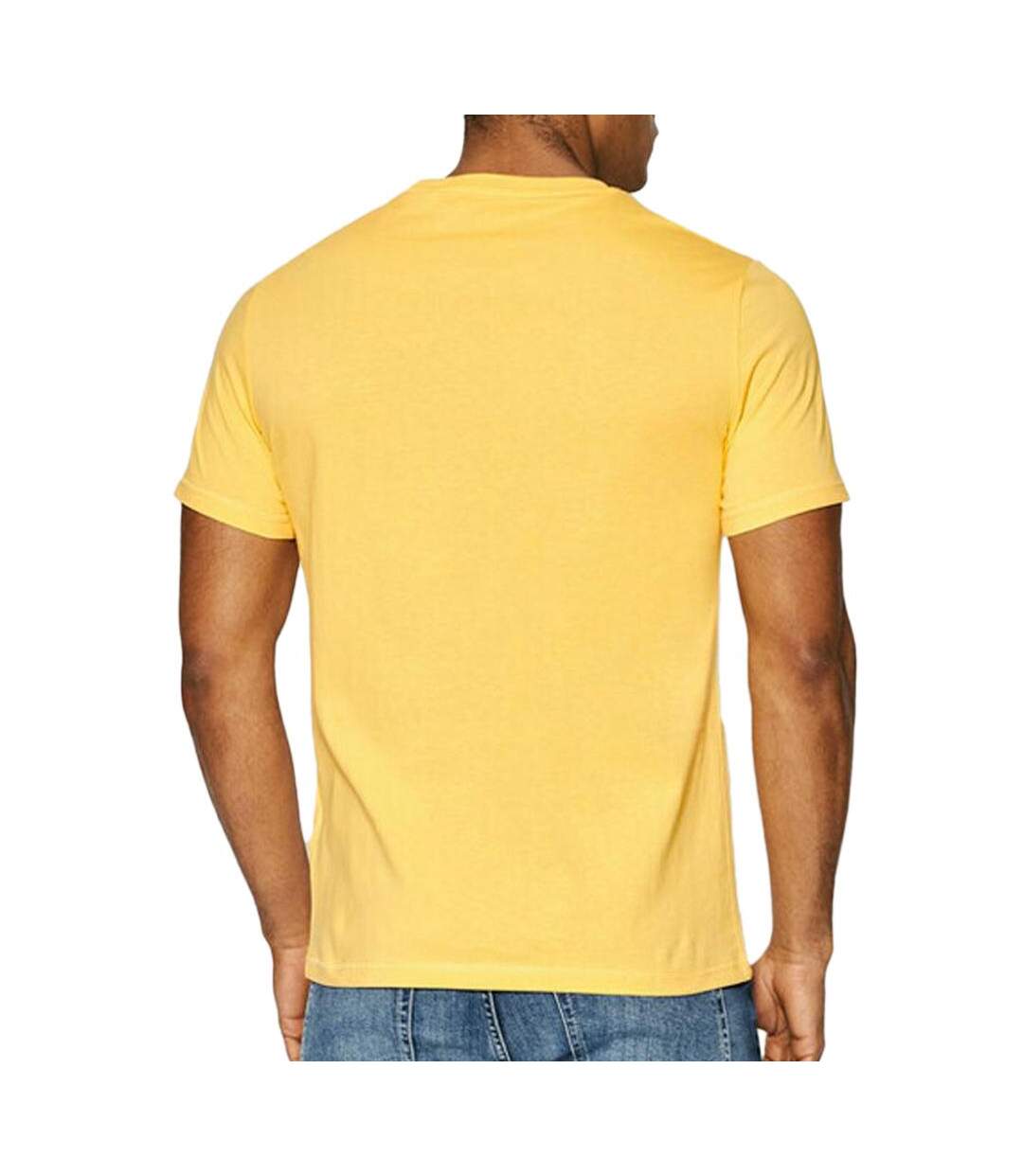 T-shirt Jaune Homme Guess Aidy - L-2