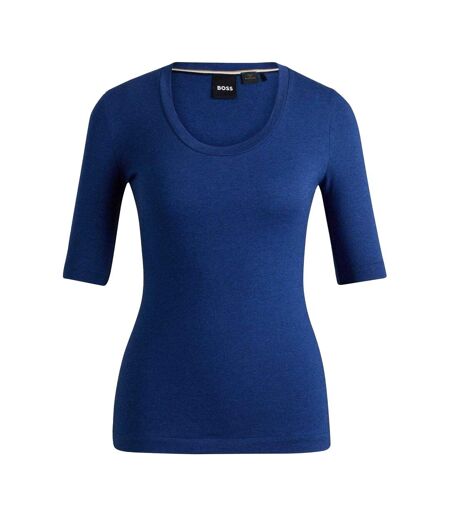Haut Manches ¾ Effilie2 Femme Bleu Boss