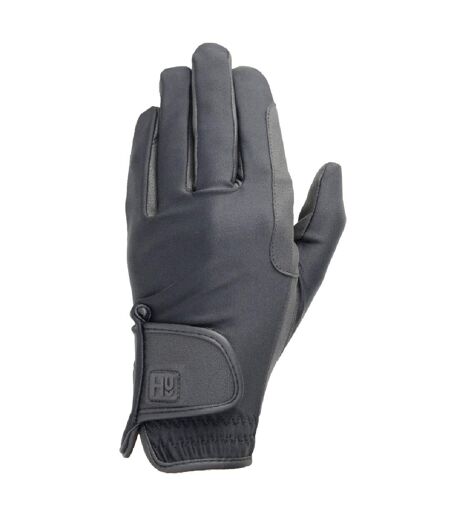 Gants d´équitation adulte noir Hy5