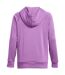 Sweat À Capuche Rival Femme Violet Under Armour-3