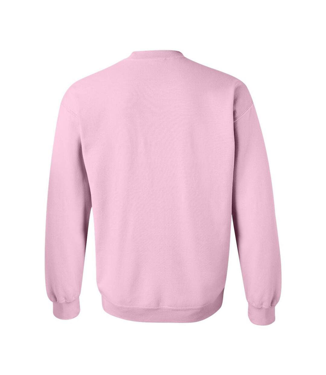 Unisex adult heavy blend crew neck sweatshirt light pink Gildan-2