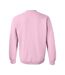 Unisex adult heavy blend crew neck sweatshirt light pink Gildan-2