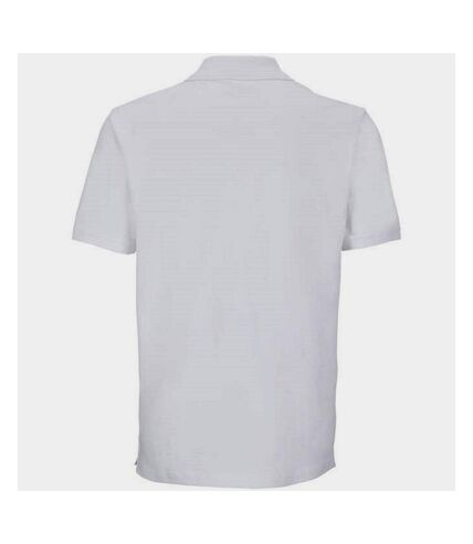 SOLS Unisex Adult Pegase Pique Polo Shirt (White)
