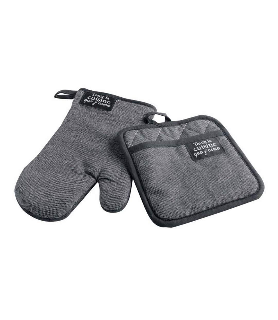 Gant & Manique Chambray Harold 18x28cm Gris-1