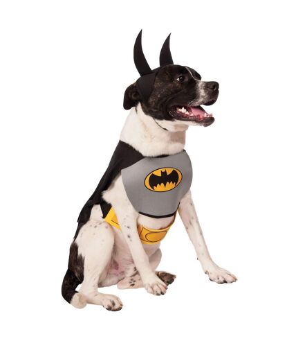 Batman - Costume pour chiens (Noir / Gris / Jaune) (S) - UTBN5363