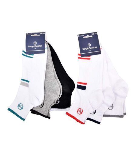 Chaussettes SERGIO TACCHINI QUARTER - Pack de 6