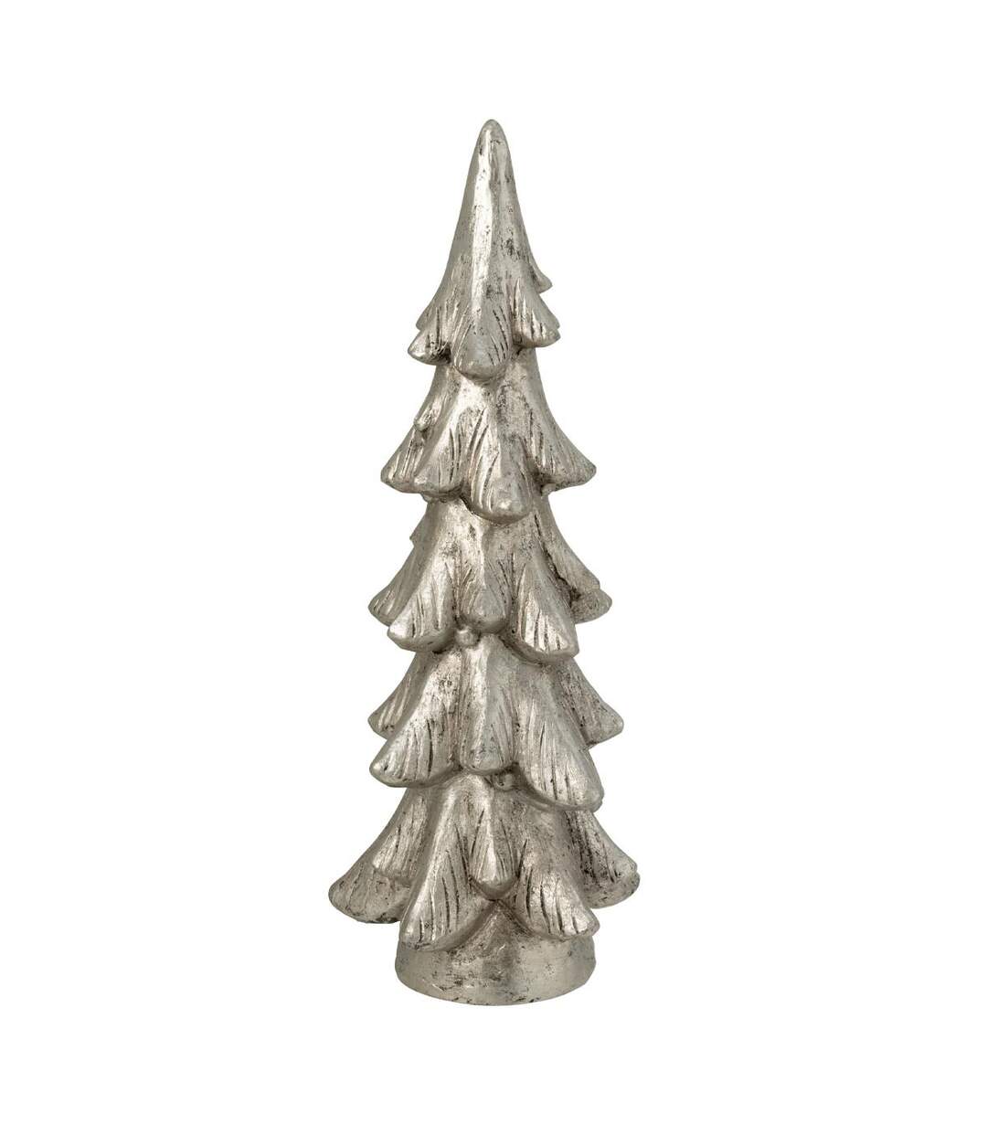 Sapin de Noël sur Socle Party 74cm Argent-1