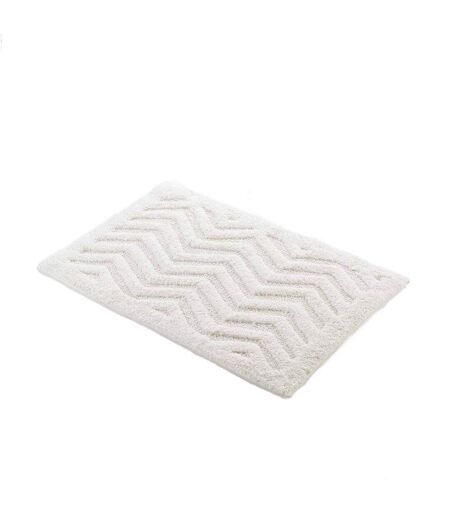 Tapis de Bain Jacquard Angelis 50x80cm Blanc