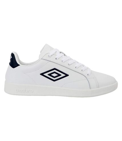 Mens cheetham trainers white/dark navy Umbro