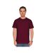 T-shirt Supreme Adulte Bordeaux Casual Classics-1