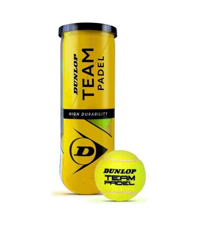 Dunlop-Slazenger - Balles de tennis TEAM PADEL (Vert) (Taille unique) - UTCS1804