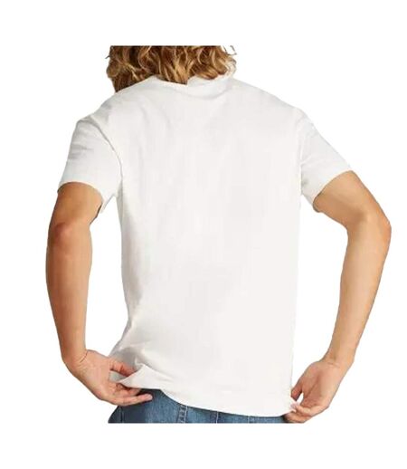 T-Shirt ecru homme calvin klein jeans label phantom - l