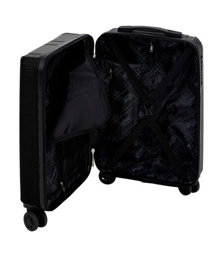 Lot de 3 Valises Rigides à Roulettes Travel 77cm Noir
