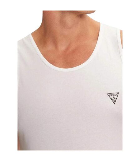 Débardeur Motif/style Logo Homme Blanc Guess