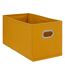 Boîte de Rangement Pliable Mix n'Modul 15x31cm Moutarde-1