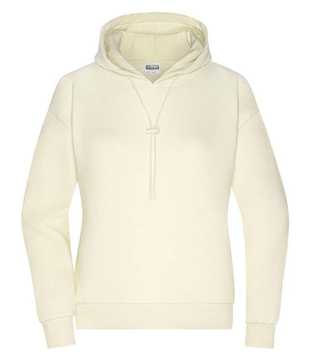 Sweat-shirt à capuche Bio - Femme - 8033 - blanc cassé vanille-1