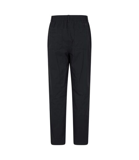 Womens/ladies Delta Fleece Lined Winter Trousers Black Mountain Warehouse