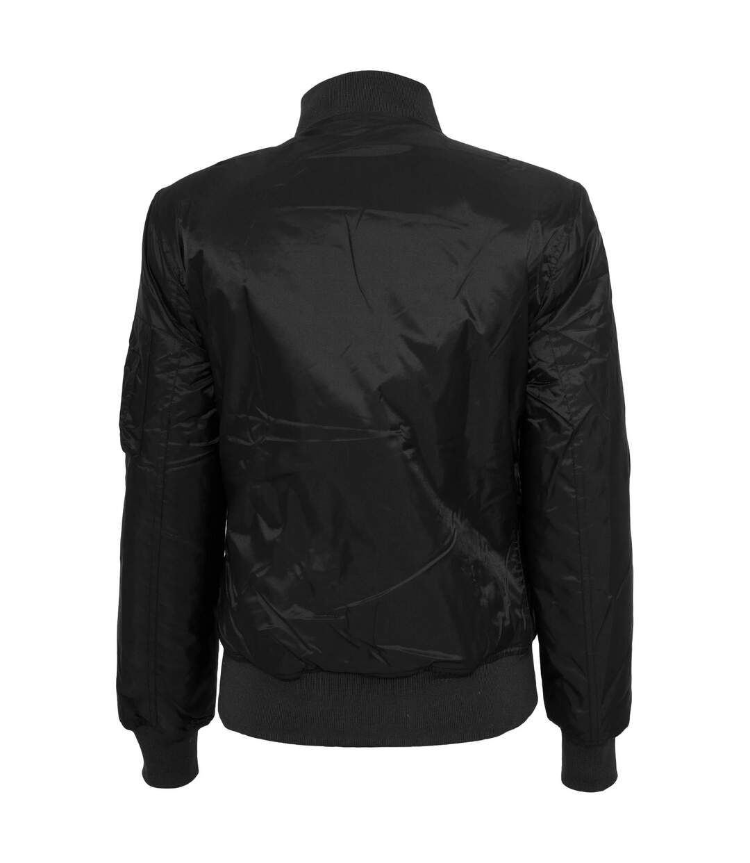 Womens/ladies Basic Bomber Jacket Black Urban Classics-2