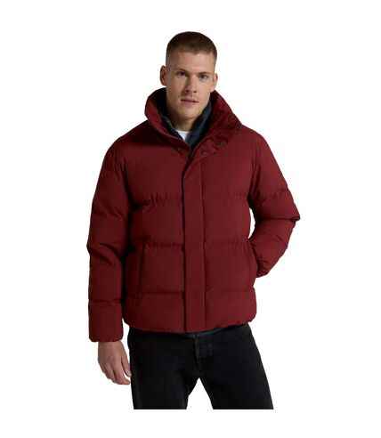 Mens nimbus padded jacket dark red Animal