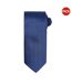 Lot de 2  Cravate à motif pied de poule homme taille unique bleu roi Premier-1