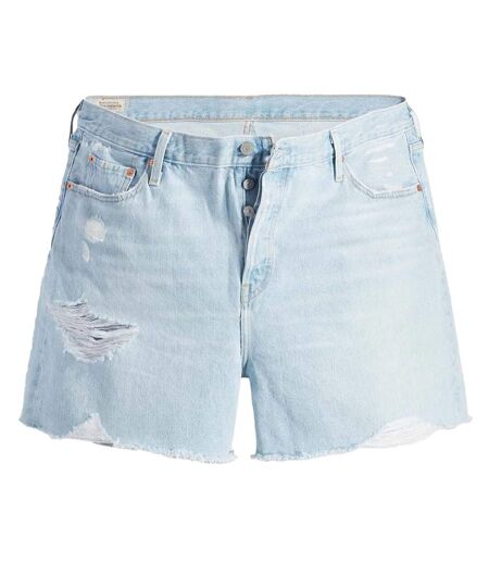 Short plus original femme bleu clair Levis